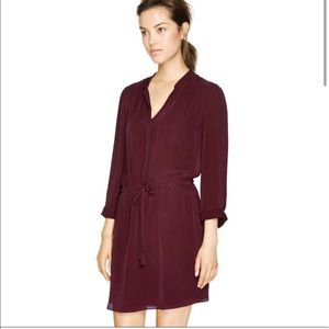 Aritzia Babaton Bennett Maroon Dress - XS